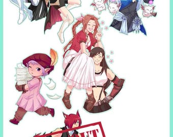 final fantasy stickers!