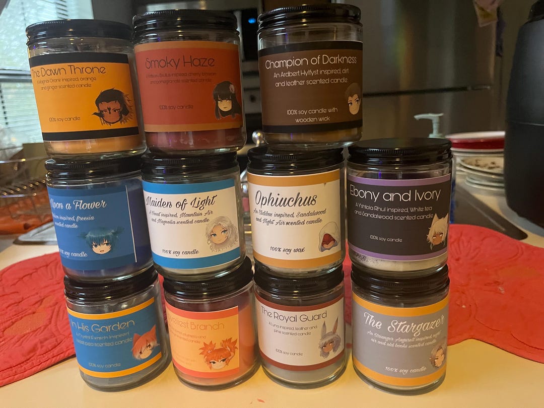 FFXIV Character Themed Candles! Etsy