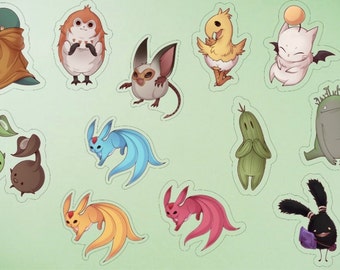 Ffxiv creature sticker sheet
