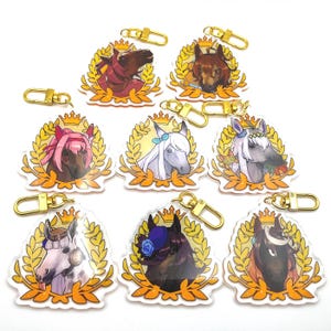 UMAMUSUME Acrylic Charms Keychains