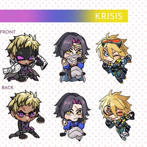 NIJISANJI Krisis Keychains