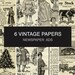 Lise Donnelly reviewed Vintage Printable Ephemera Magazine Ads  Digital Download. Antique Newspaper wrapping paper printable. Scrapbooking paper. Junk journal kit