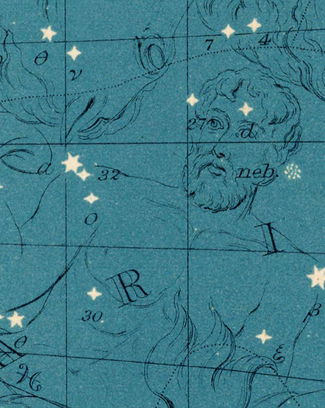 Map of the Stars Print Instant Download. Stars Map DIGITAL - Etsy