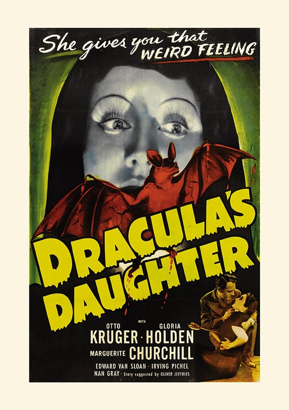 ヴィンテージ ドラキュラ 映画ポスターセット、ベラ・ルゴシ