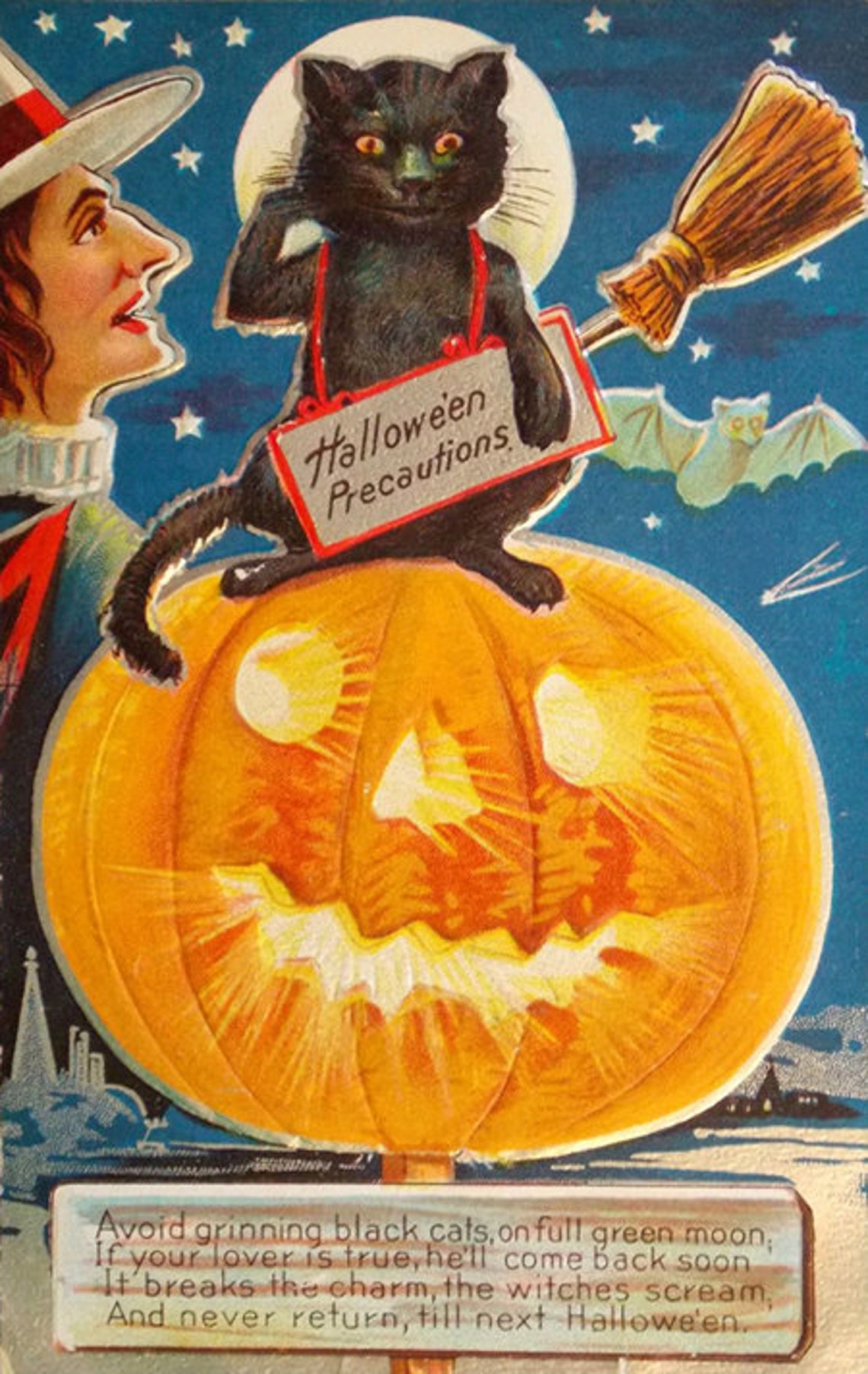 Halloween Printable Images. Vintage Halloween Digital - Etsy