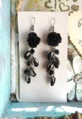 "Black Roses" earrings product logo