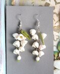 lily of the valley earrings product logo