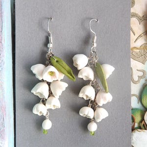 lily of the valley earrings