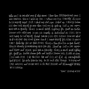Sleeping At Last &quot;Nine&quot; - Handlettered Lyrics (Printable)
