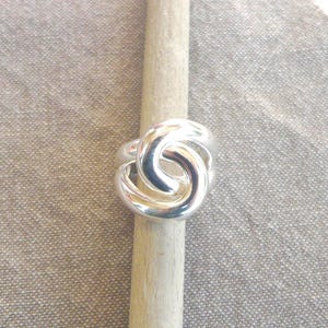 &quot;Asymmetry&quot; silver ring