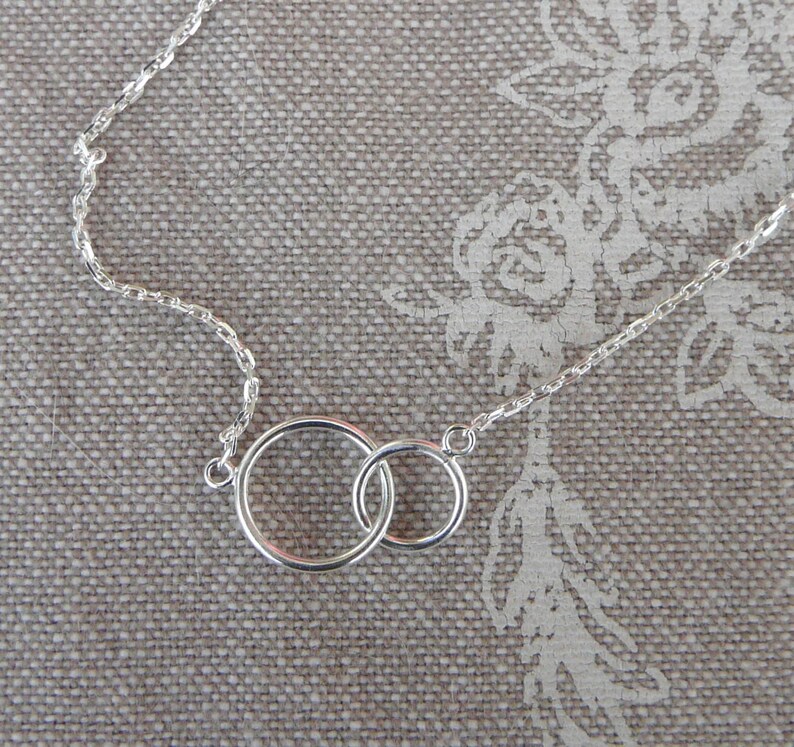 Bracelet en argent fin Duo pour Valentine ... image 2