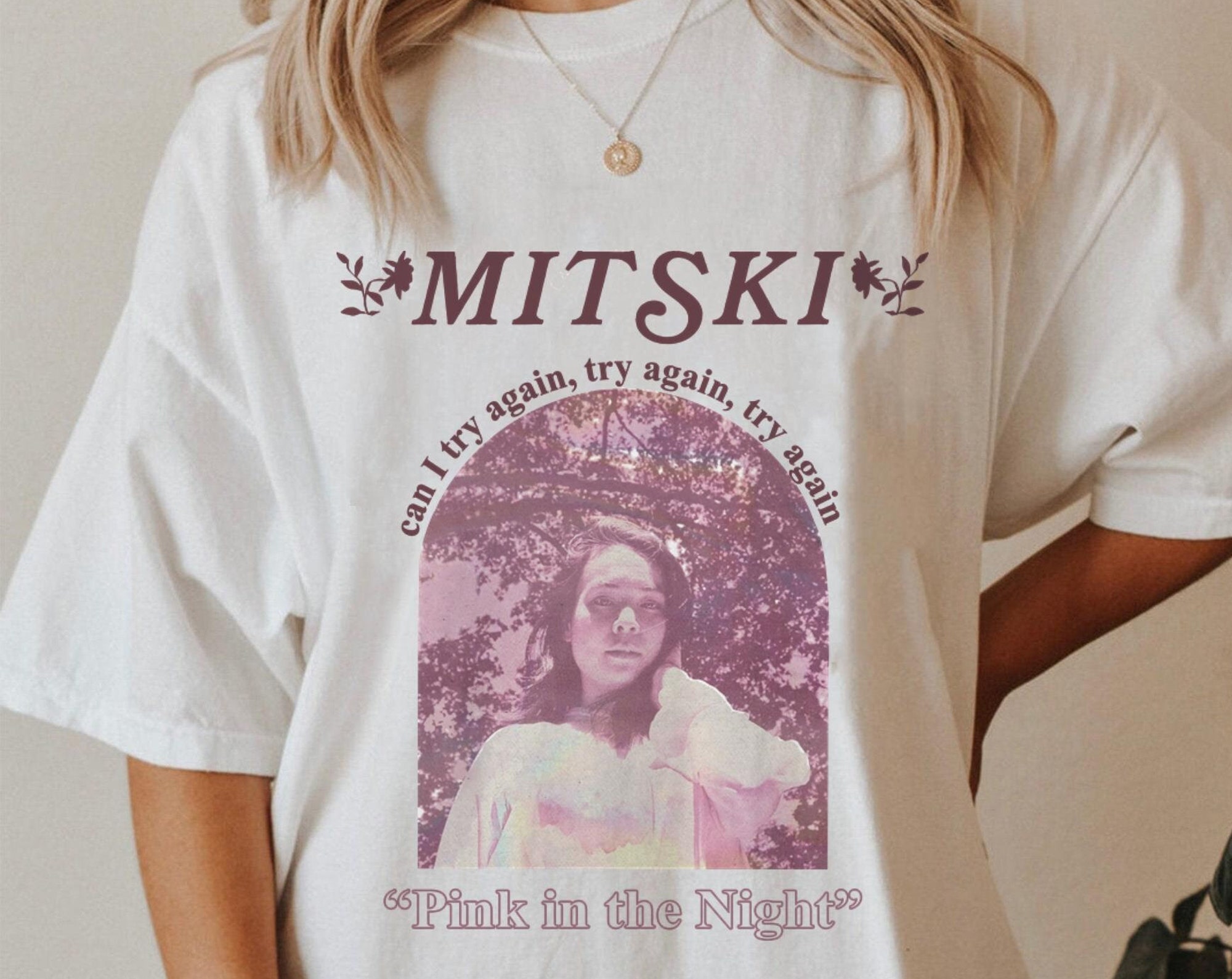 Discover Mitski Can we try again T-Shirt