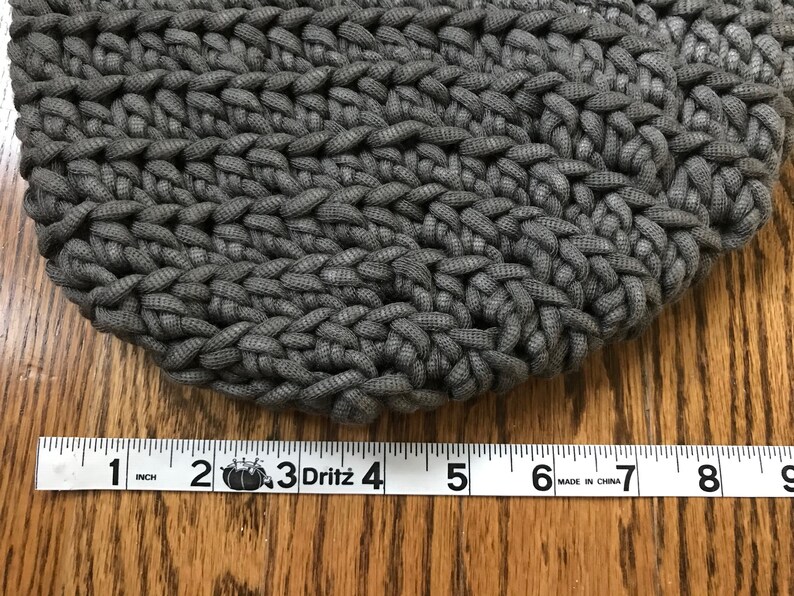 Crochet with Dark Gray Nylon Yarn Carry Everything You Need The Mill Valley Charcoal Gray Carrier Bag Jaguars Show School Spirit