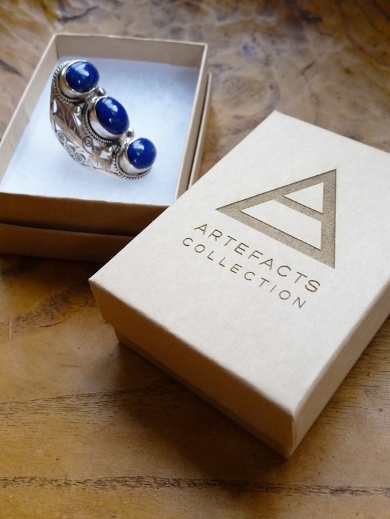 USA made- Kraft 3" x 2 1/8" x 1" Boxes Custom Branded Lasercut {Jewelry boxes, custom packaging, custom boxes, engraved, personalized box}