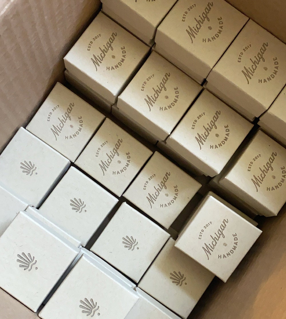 Kraft Ring Box 1 5/8 X 1 5/8 X 1 1/4 With Foam Insert Etsy