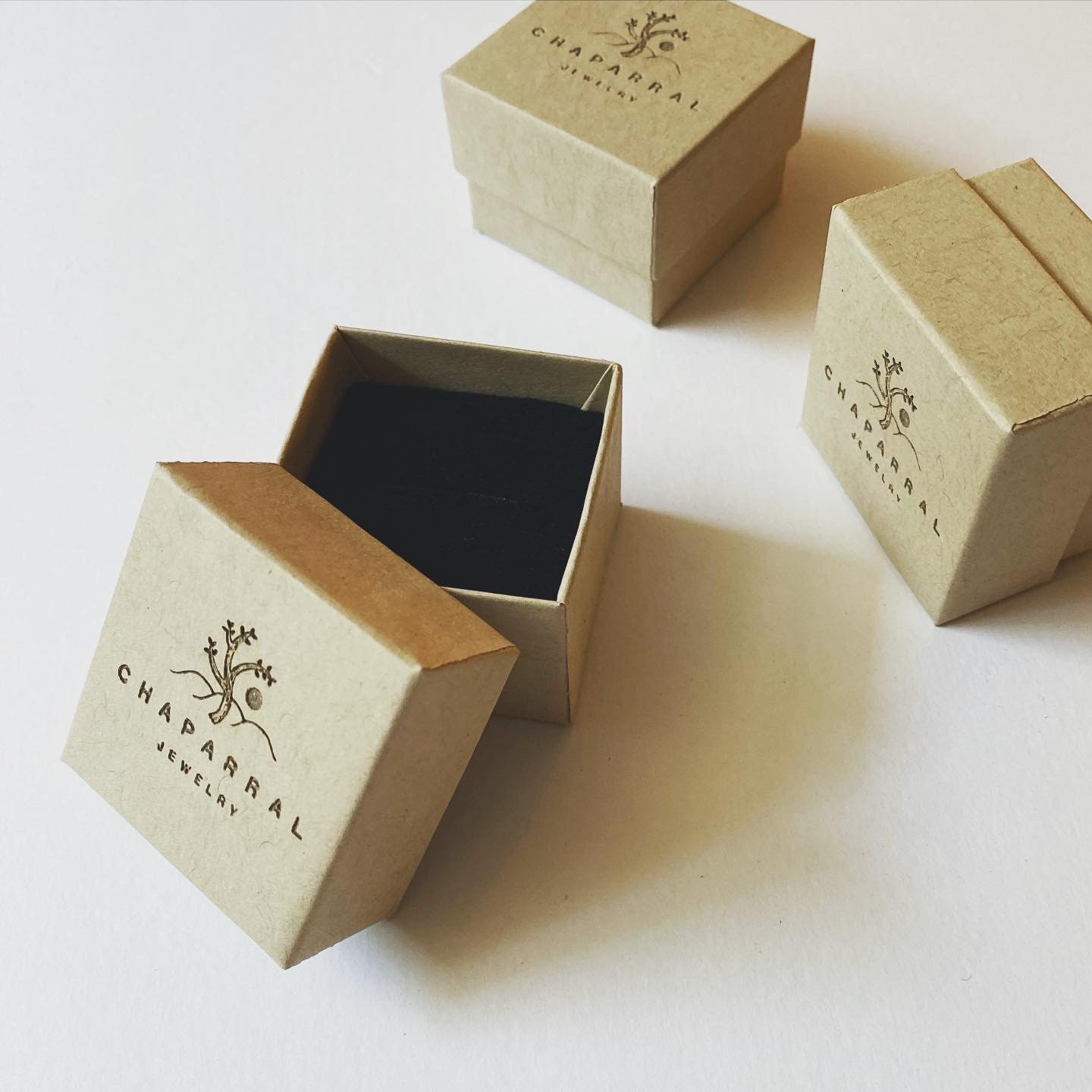 Kraft Ring Box 1 5/8 X 1 5/8 X 1 1/4 With Foam Insert Etsy