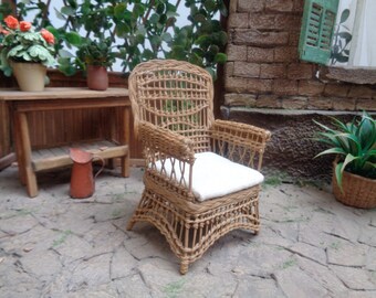 miniature wicker furniture