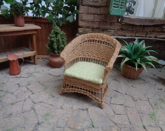 miniature wicker furniture