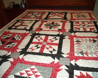 Black and White and Red All Over