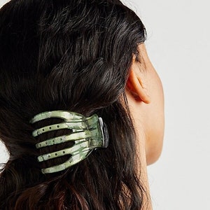 MORE COLORS**, French, Yoga Hair Clip, Hair Accessory, Medusas Heirlooms