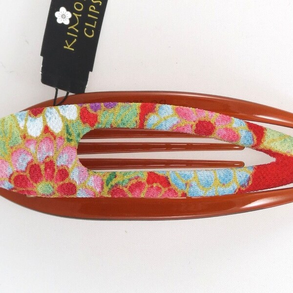Kimono Hair Clip Etsy