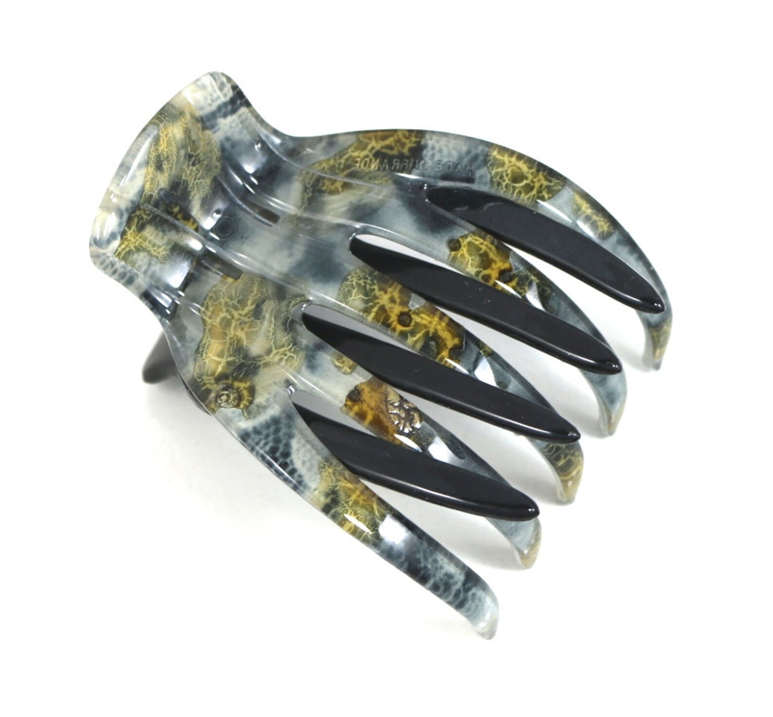 French Yoga Hair Clip Hair Accessory Medusas Heirlooms Etsy