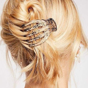 NEW COLORS French, Yoga Hair Clip, Hair Accessory, Medusas Heirlooms