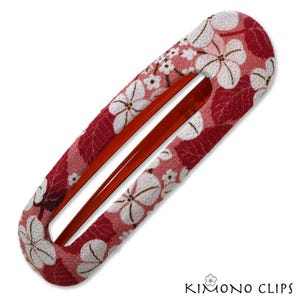 Kimono clip,  Annie Loto Studios, Hair accessory, kimono, hair clip Japanese Fabric