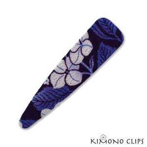 Spoonbill, Kimono Clips, Vintage Kimono, Japanese fabric, Hair accessory