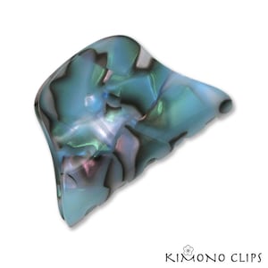French hair Claw, Mini Couture Hair Claw, French hair clip, cellulose hair claw,