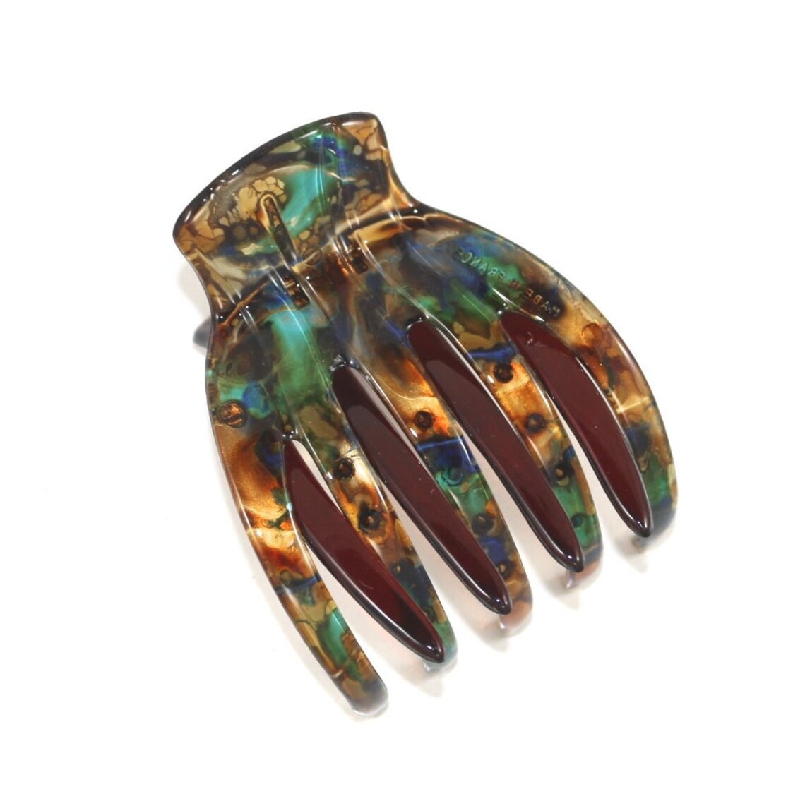 French Yoga Hair Clip Hair Accessory Medusas Heirlooms Etsy