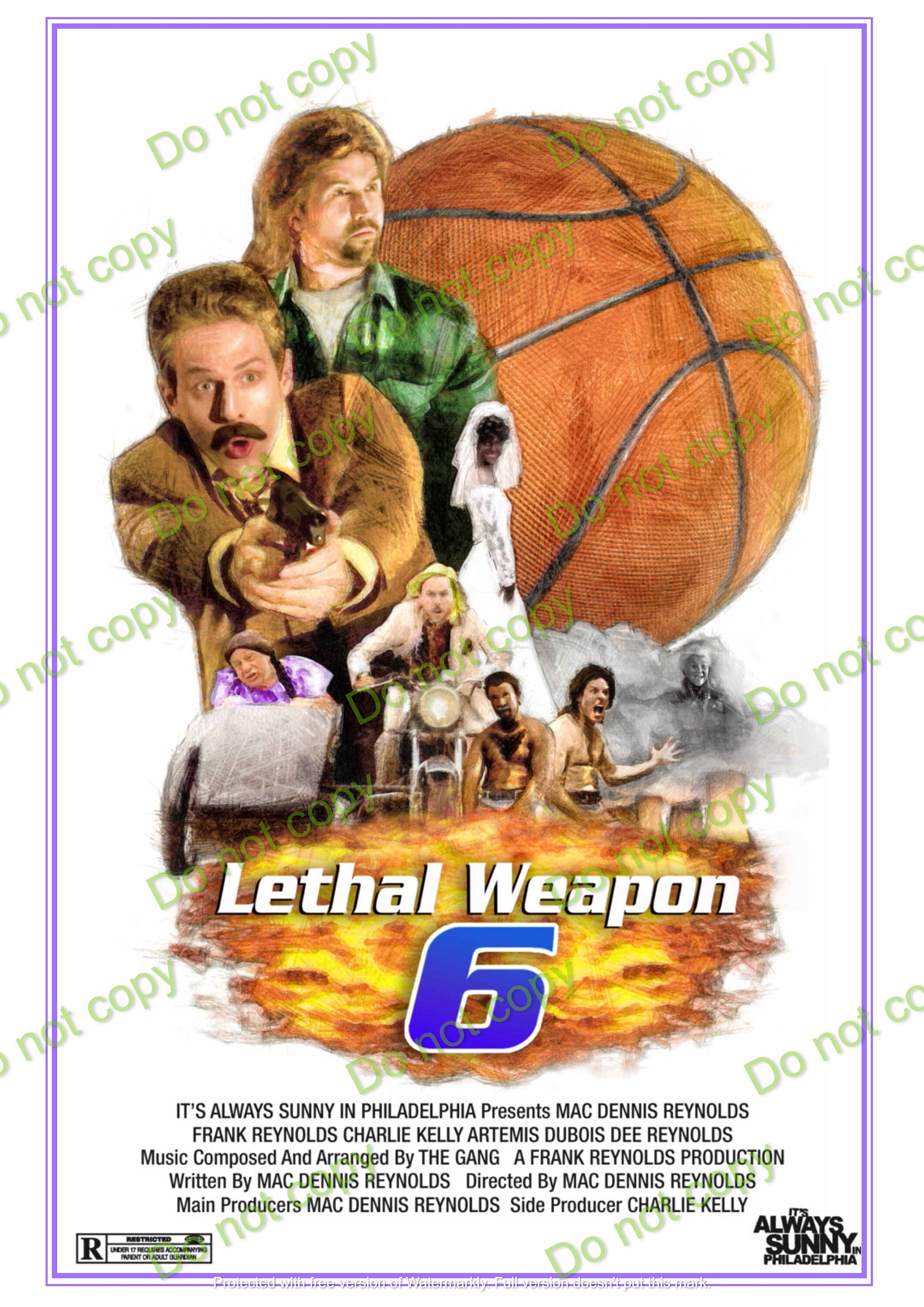 It's Always Sunny in Philadelphia Posters Inc. Lethal Weapon A3 Size - Etsy
