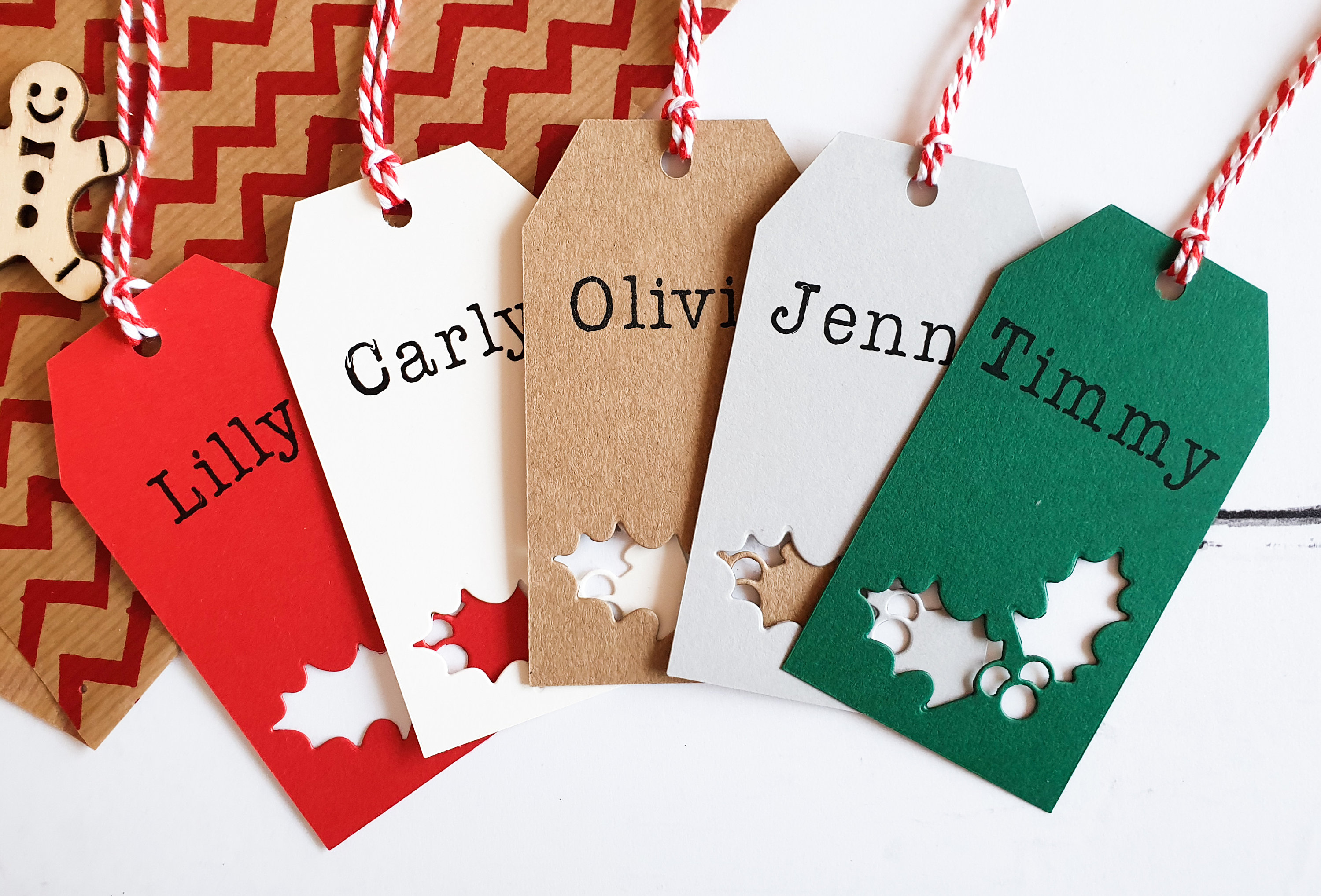 Christmas Gift Tags Packs of Custom Gift Tags in Traditional | Etsy