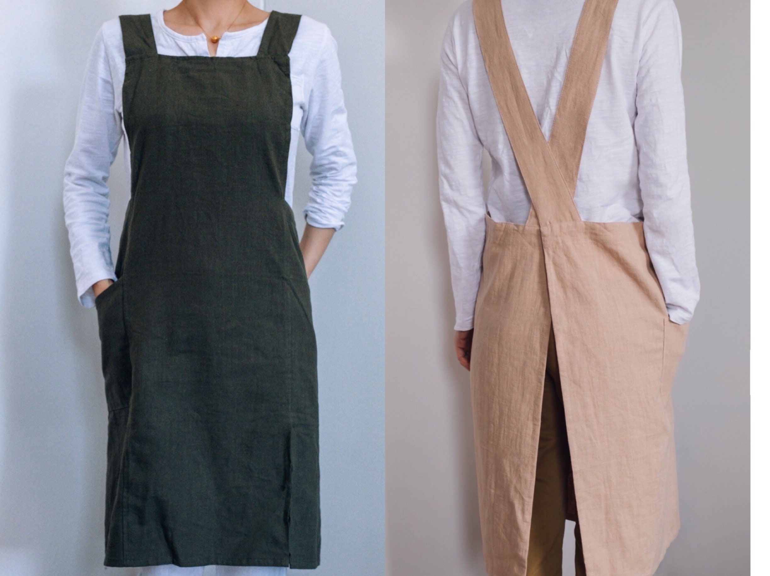 Crisscross Reversible Apron Pattern