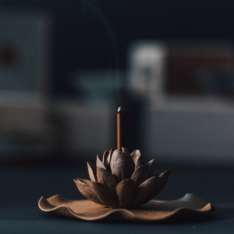 SUMMER Lotus Incense Holder Lotus Incense Burner Etsy Australia