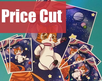 Astro Kitty Prints