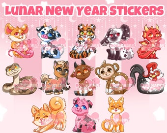 Lunar New Year Stickers