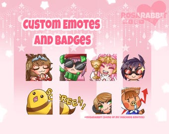 Benutzerdefinierte Digitale Emotes und Badges