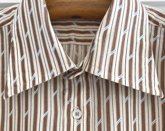 Vintage long sleeve, collared shirt. Small/medium size.