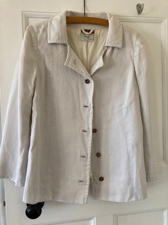 1960s Liberty moygashel linen jacket