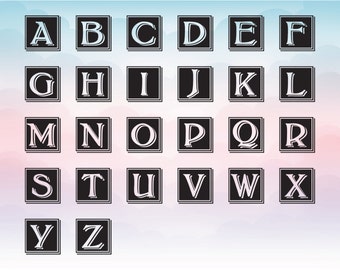 Download Harry Potter SVG font clipart Harry Potter alphabet for | Etsy