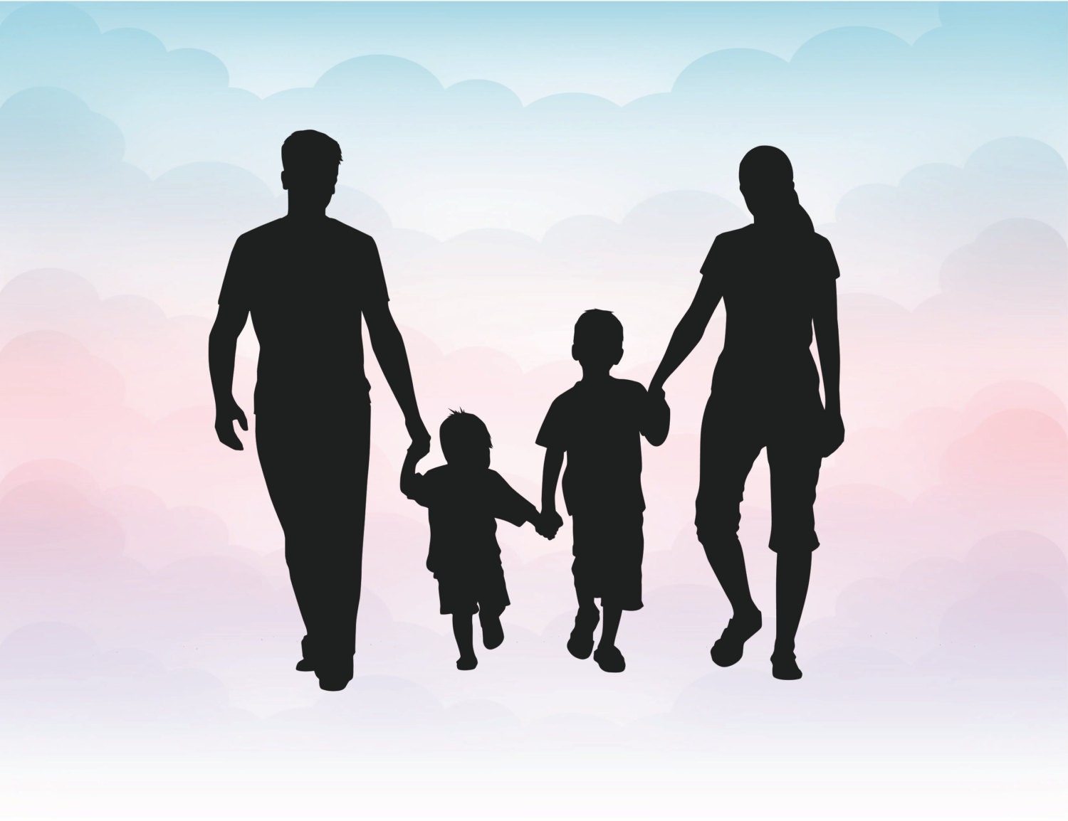 Free Free Family Silhouette Svg Free 870 SVG PNG EPS DXF File