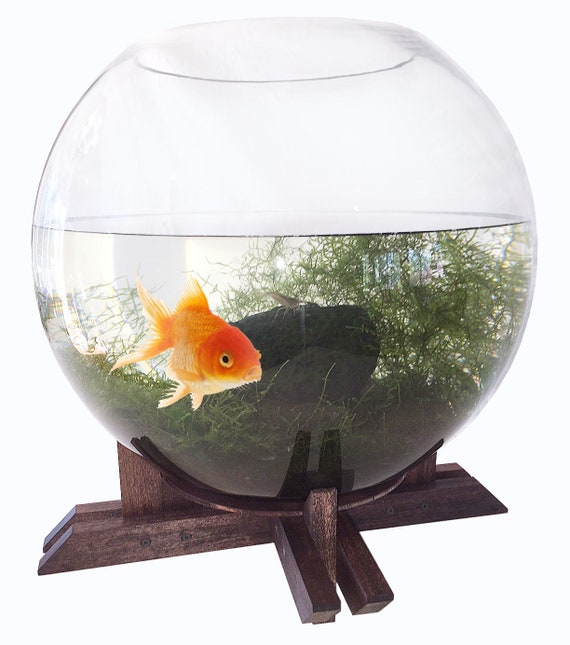 round fish tank stand