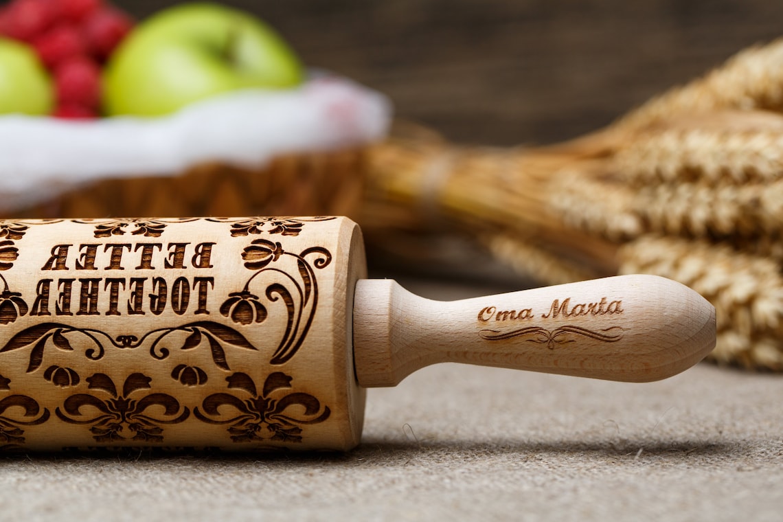 Personalized rolling pin Wedding gift for couple Gift for Etsy