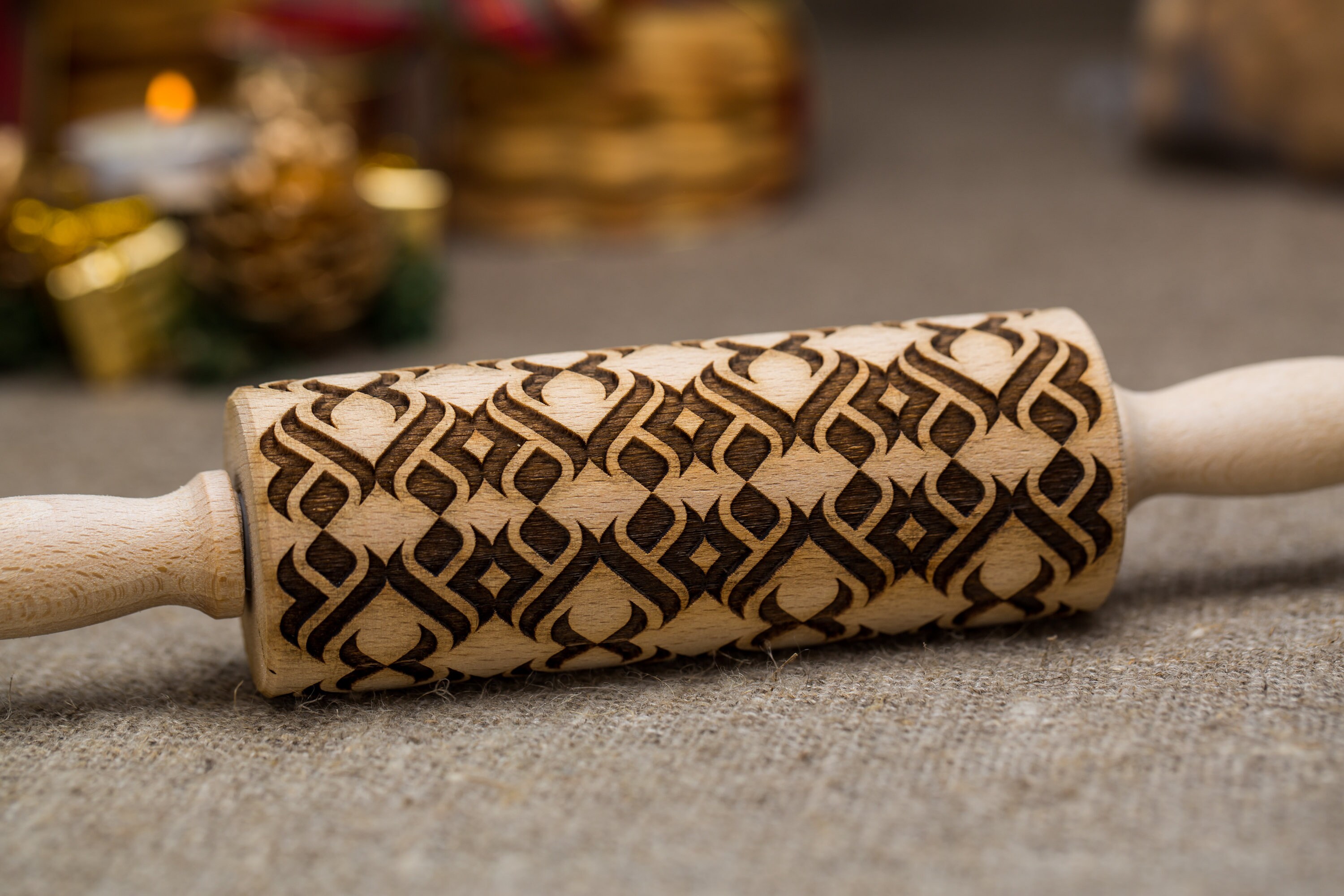 Moroccan embossed rolling pin Wedding gift for sister from Etsy