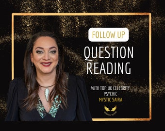 Top UK TV Psychic Follow Up Question - Audio Format