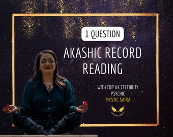 Top UK TV Psychic Fast 48 hour Akashic Record 1 Question Audio Reading