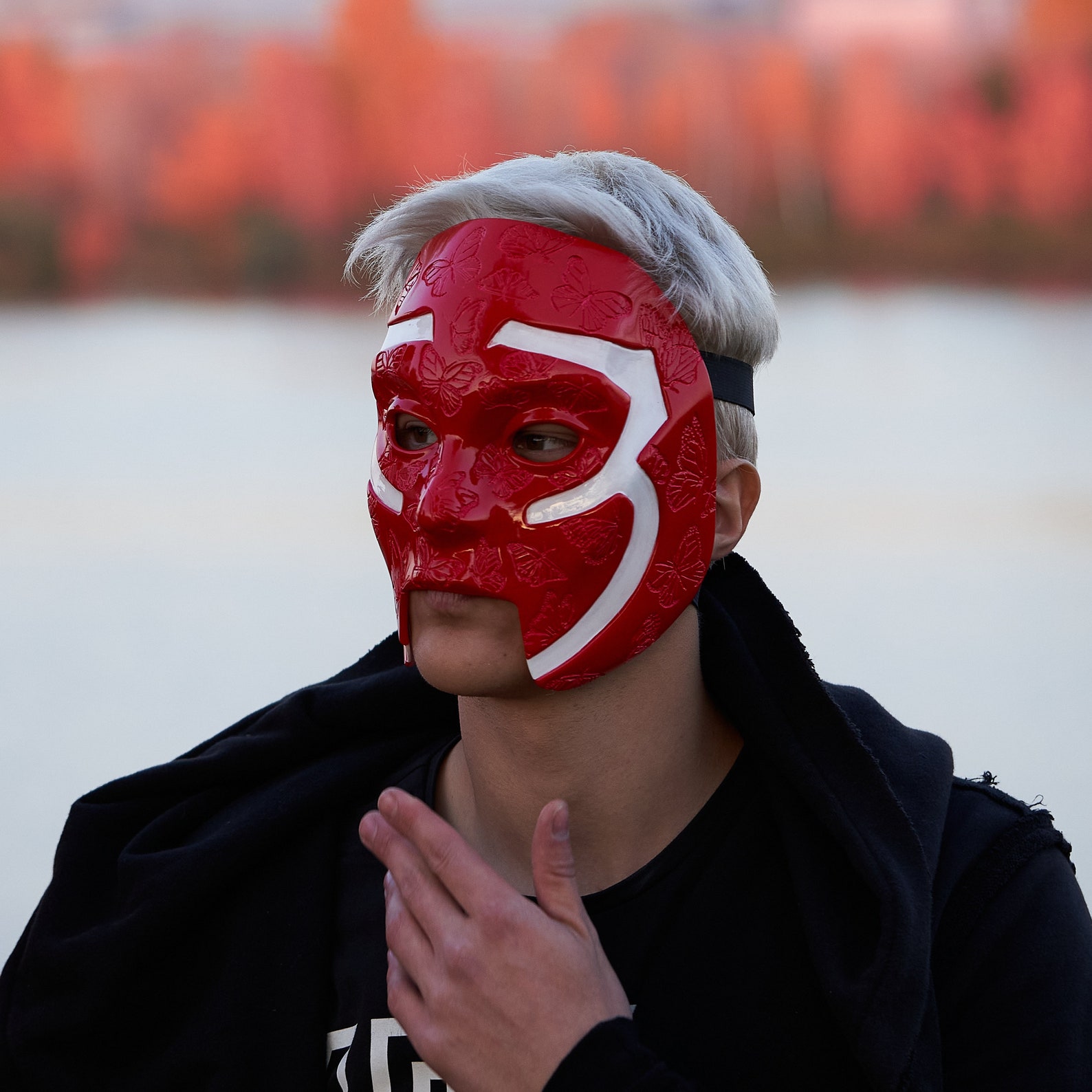 Johnny 3 TEARS FIVE mask from Hollywood Undead Etsy