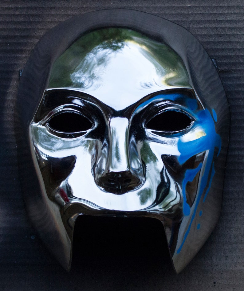 Danny mask from Hollywood Undead performance Silver metalized ver.