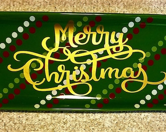 Christmas plate, Christmas decorative plate. decorative plate, home deco